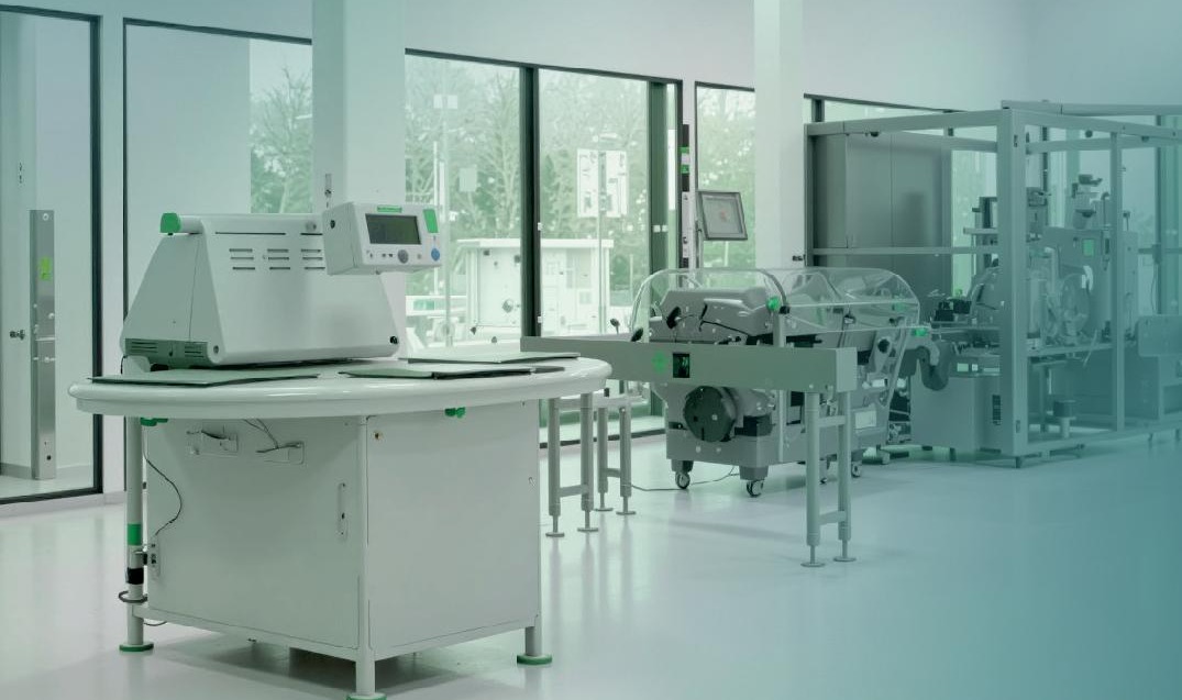 Cleanroom production equipment in the ValTech profile