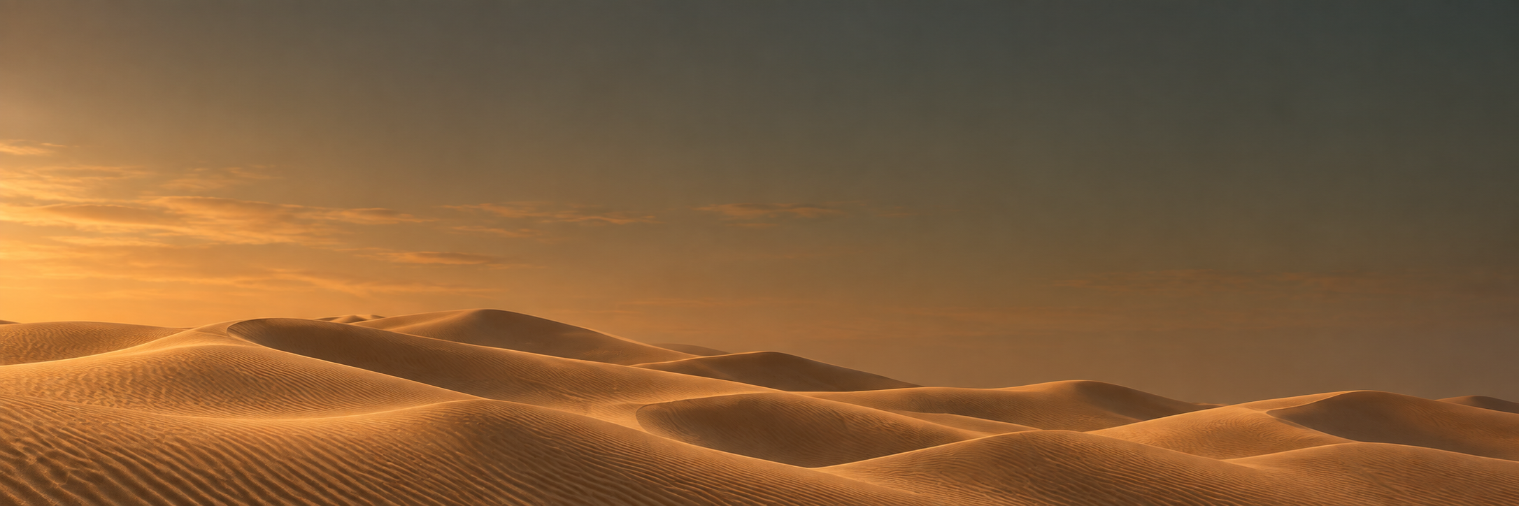Natural Saudi desert dunes